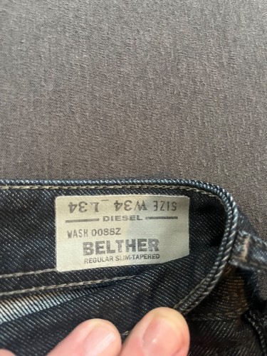 Jeans diesel belther - belther, w34